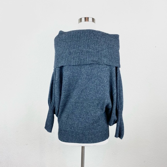 Express Charcoal Grey Slouchy Sweater - Picture 4 of 9